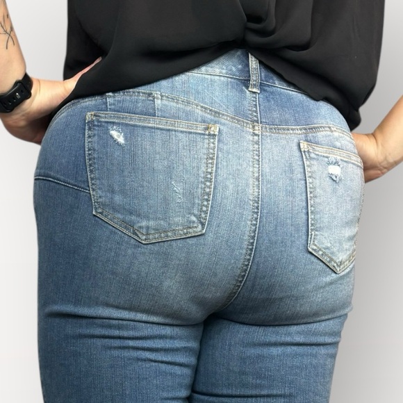 Torrid Premium Bombshell Skinny Distressed Jeans |16 - Picture 7 of 16